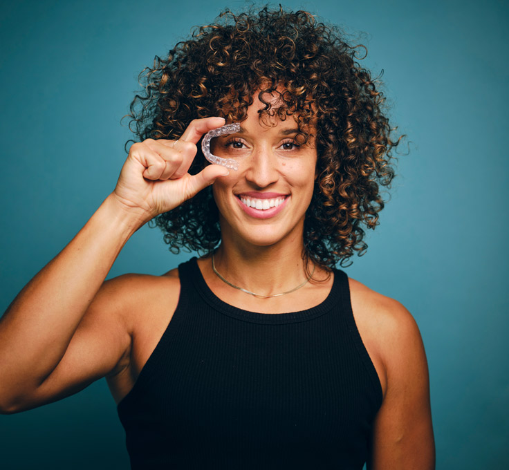 Clear aligners for adults